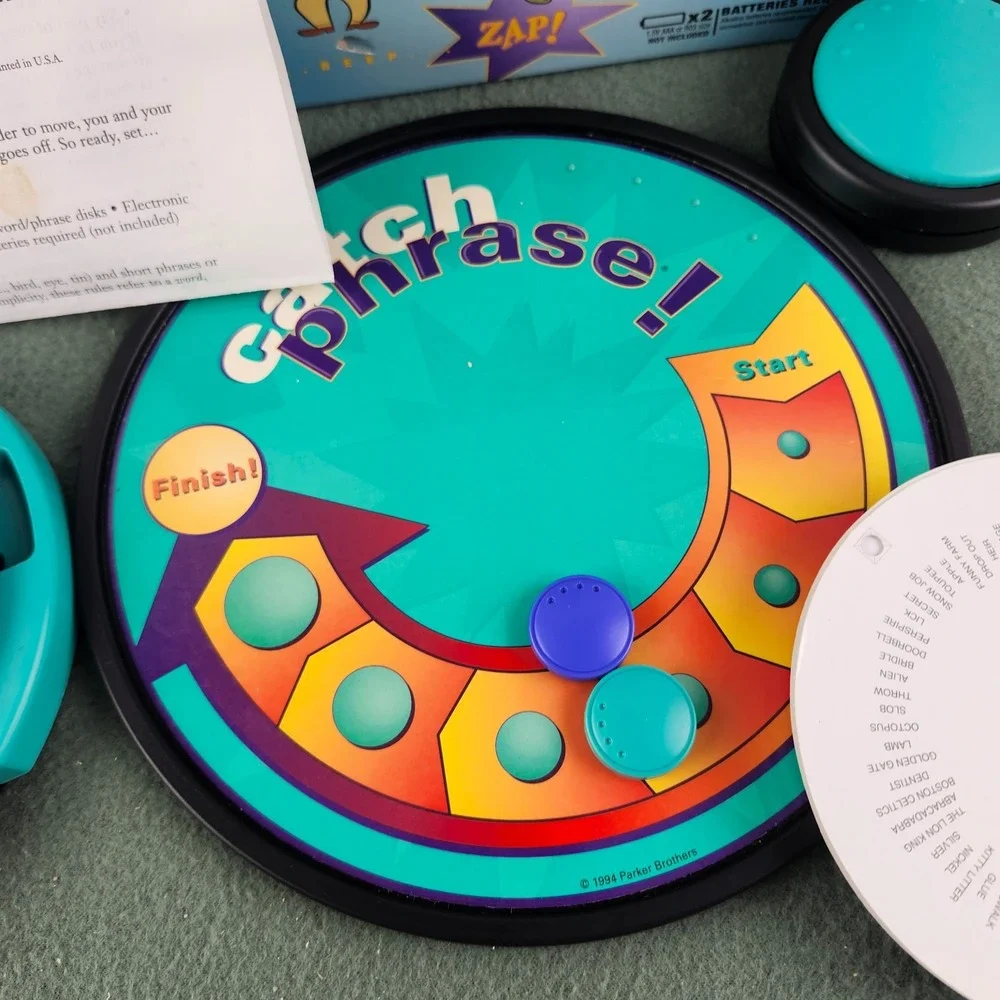 Parker Brothers catch phrase